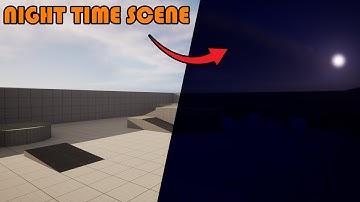 How To Create A Basic Night Scene In Unreal Engine 5 (Tutorial)