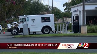 Suspect in custody after armored truck robbery in Lake Mary, deputies say