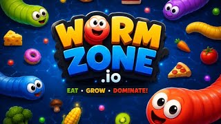 Wormzone.io snake wala game #shortsfeed #shorts