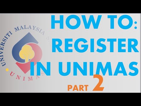 How To: Register in UNIMAS (Part 2)