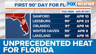 It s Pretty Unprecedented Florida s Record February Heat Continues
