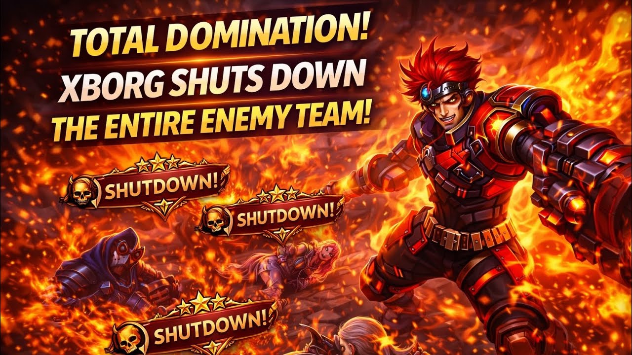 🔥💥💪TOTAL DOMINATION! X.Borg SHUTS DOWN the Entire Enemy Team 
