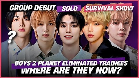 BOYS II PLANET: Where Are The Eliminated Trainees Now?