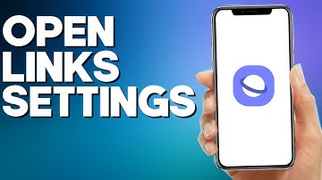 How to Enable Open Links in Other Apps on Samsung Internet Browser