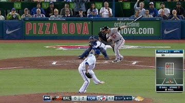 BAL@TOR: Liriano fans Mancini to escape a jam