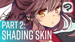 How a professional shades and adds makup to characters! | Inma R.