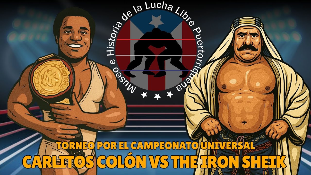WWC 1988 Carlos Colón VS The Iron Sheik (Octubre 15,1988)