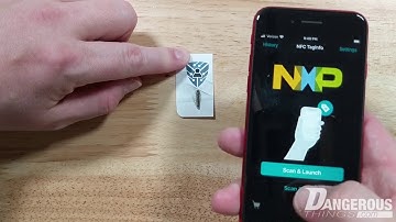 iPhone NFC Scanning