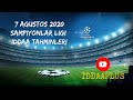 7 Ağustos 2020 Şampiyonlar Ligi iddaa tahminleri