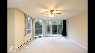 Burnaby Metrotown Condo For Rent - The Embassy 103 -  Large 1 Bed 1 Bath with Parking and Storage