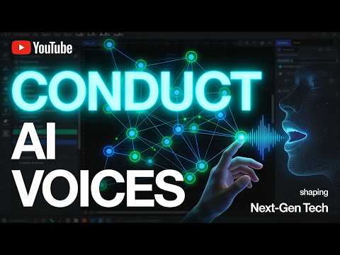 TTS Conductor Suite: AI speech with a node editor & full control