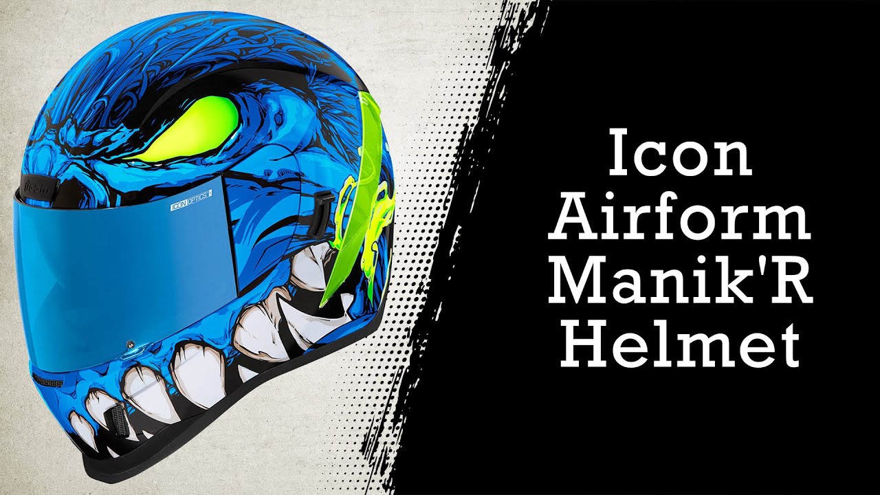Icon Airform Manik'R Helmet - YouTube