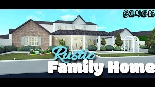 Roblox | Bloxburg: Rustic Family Home | Speedbuild   Tour