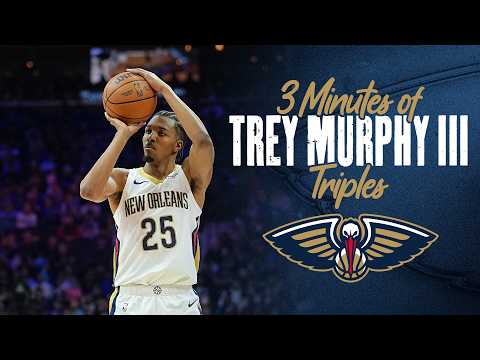 3 minutes of Trey Murphy III triples | Pelicans Highlights