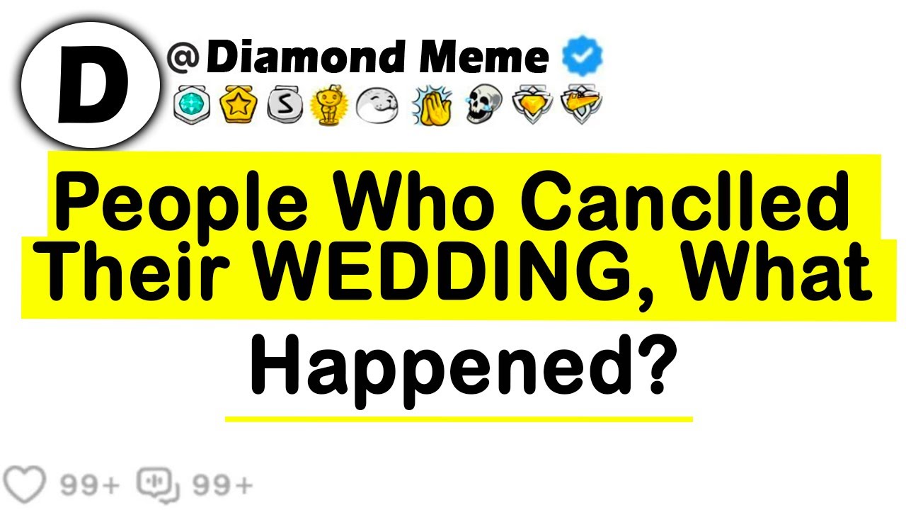 People Who Cancelled Their WEDDING, What Happend?