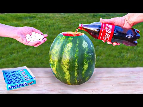 EXPERIMENT: WILL WATERMELON EXPLODE?
