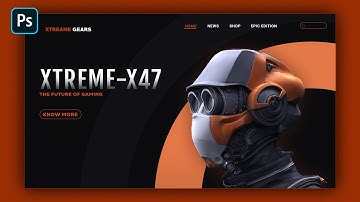 Gaming UI Design in Photoshop - Photoshop Tutorial
