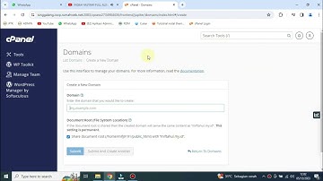 Cara membuat subdomain di Rumahweb terbaru
