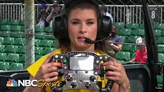 Danica Patrick explains complexities of IndyCar steering wheel | Indy 500 | Motorsports on NBC