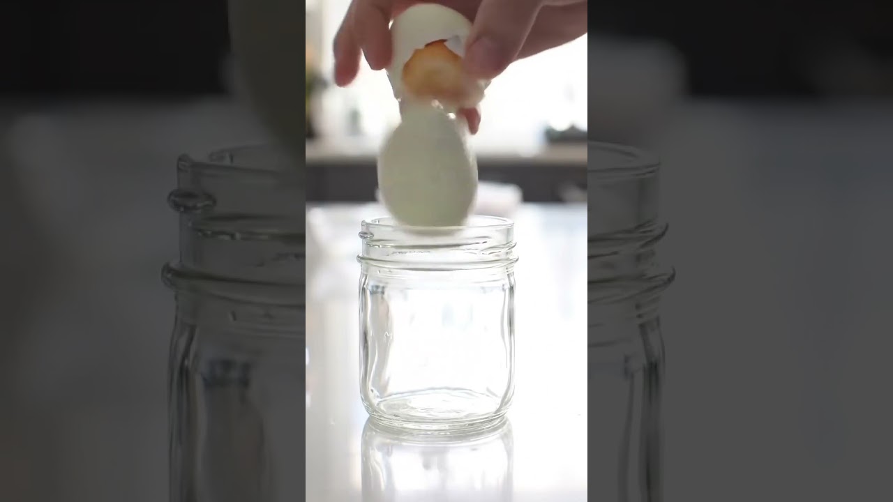 The Ultimate 5-Second Egg Peeling Hack!
