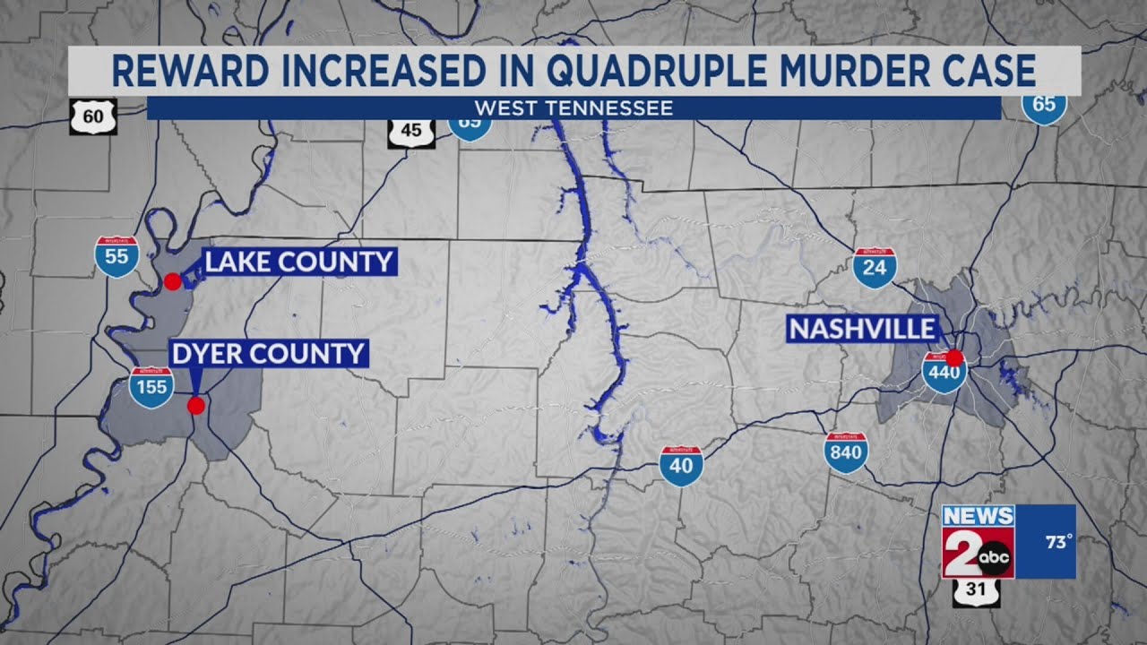 Authorities increase reward for info about suspect in West TN quadruple ...
