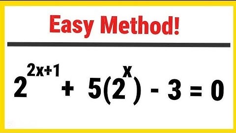 How to solve Exponential Equation with simple method || Solve for x || #maths #mathstricks #olympiad