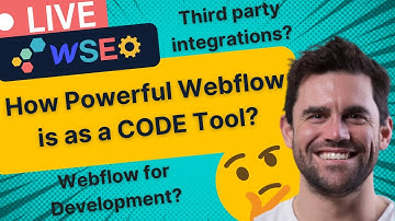 Webflow as a Dev Tool (Third Party Integrations) with Ailín Tobin - Webflow SEO Stream #22