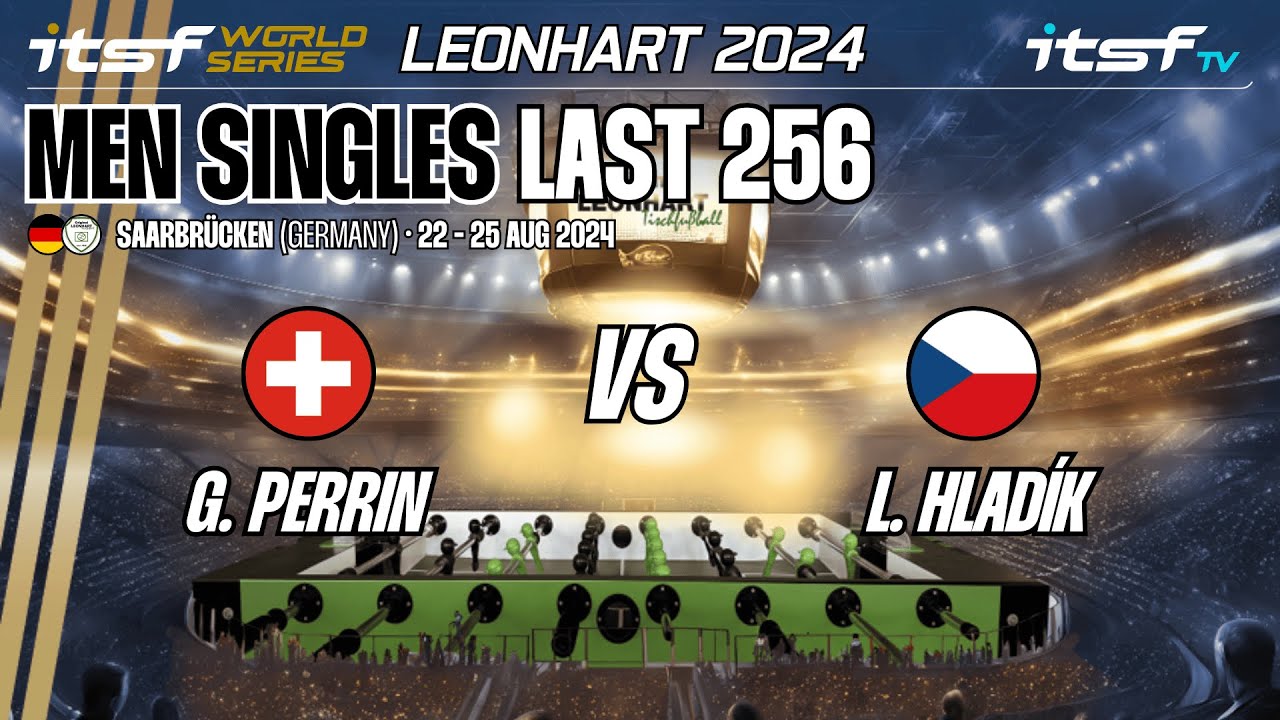 G. Perrin vs L. Hladík - Men Singles - Last 256 - ITSF World Series Leonhart 2024