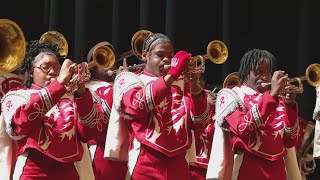 Safety concerns for school marching bands during parade