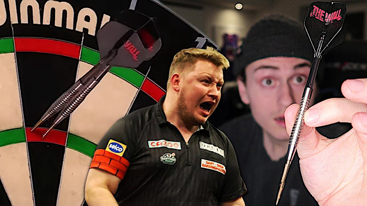 Ich habe die ORGINALEN Martin Schindler Darts von der WM