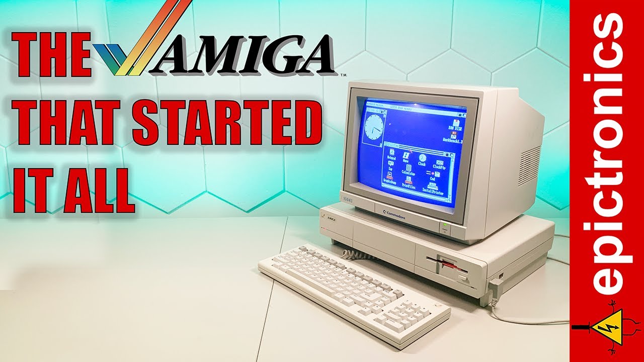 Early AMIGA A1000 Restoration. 40 years old! - YouTube
