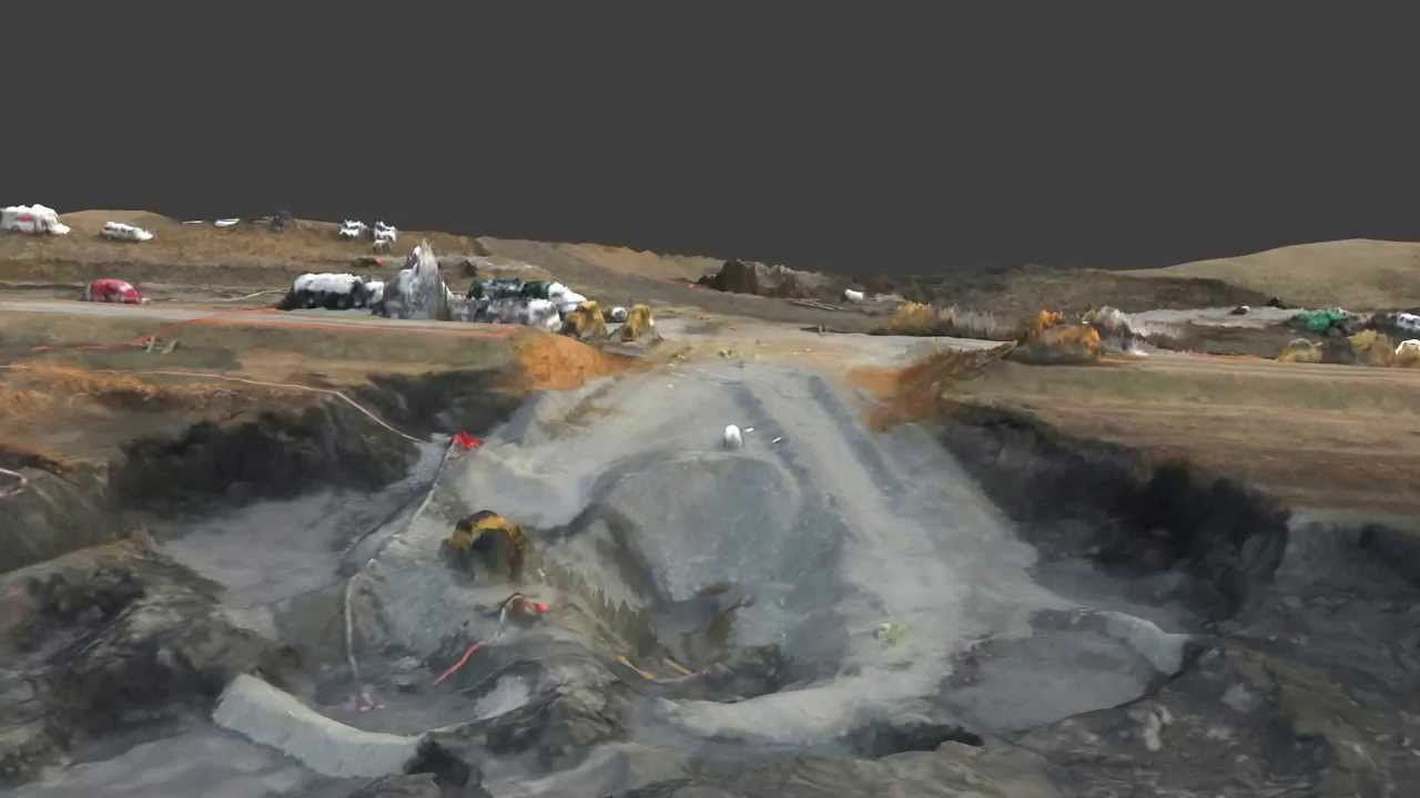 Dan River Ash Spill Model Fly-Over