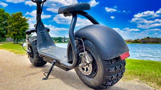 Massive Fat Tire Electric Scooter! (Zoomer 2 Review)