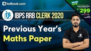 [6] IBPS RRB Clerk Memory based Paper 2019 | Maths Questions from IBPS RRB Previous Year Paper