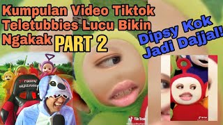 Download Lagu KUMPULAN VIDEO LUCU TIKTOK TELETUBBIES | ReACTION
