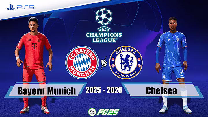 Bayern Munich vs. Chelsea Ft. Jackson | UEFA Champions League 25/26 | Full Match | FC 25 - PS5™[4K]