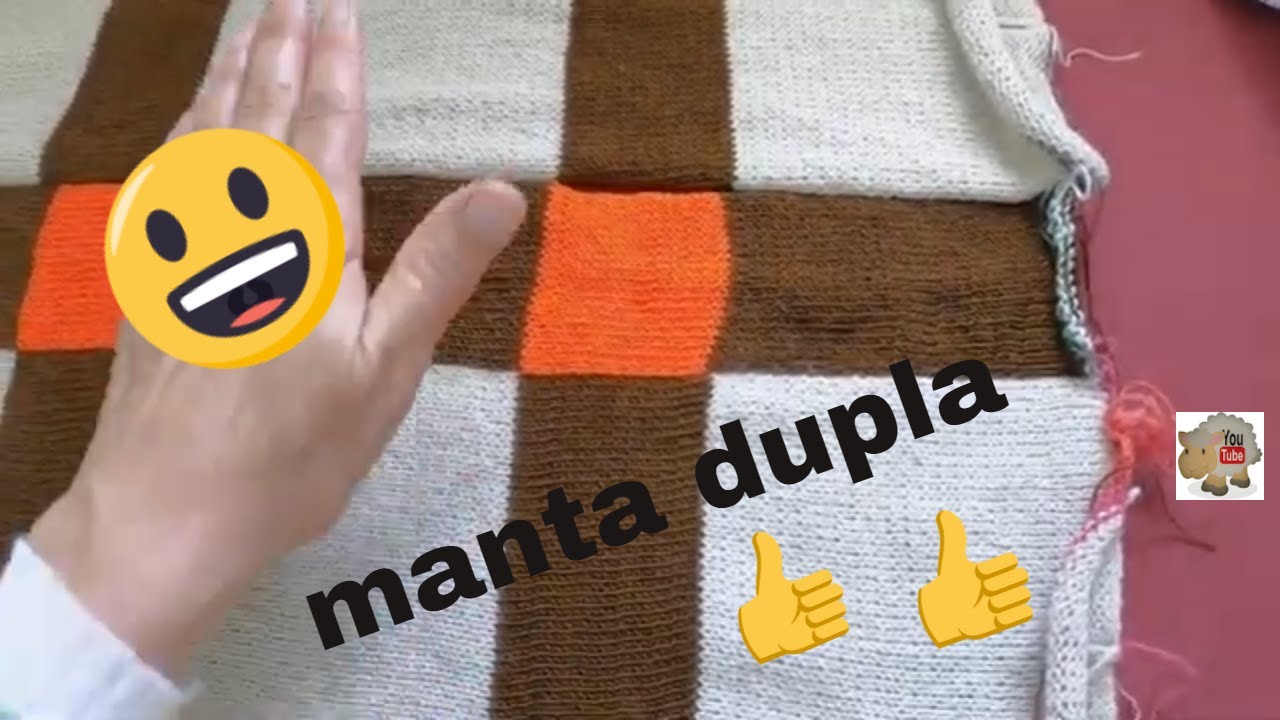 como-fazer-um-cobertor-xadrez-duplo-na-m-quina-de-tric-youtube