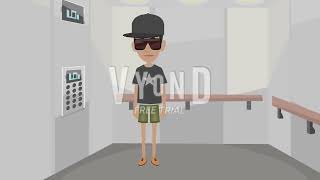 My Vyond Studio elevator animation