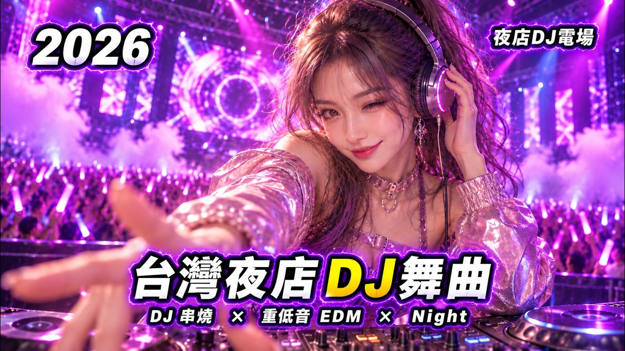 🔥 2026中文DJ火力全開！超狠Bass重低音連環轟炸，夜店神曲一首比一首上頭，整晚狂歡停不下來｜熱門EDM Remix・DJ串燒 #夜店舞曲 #DJ神曲