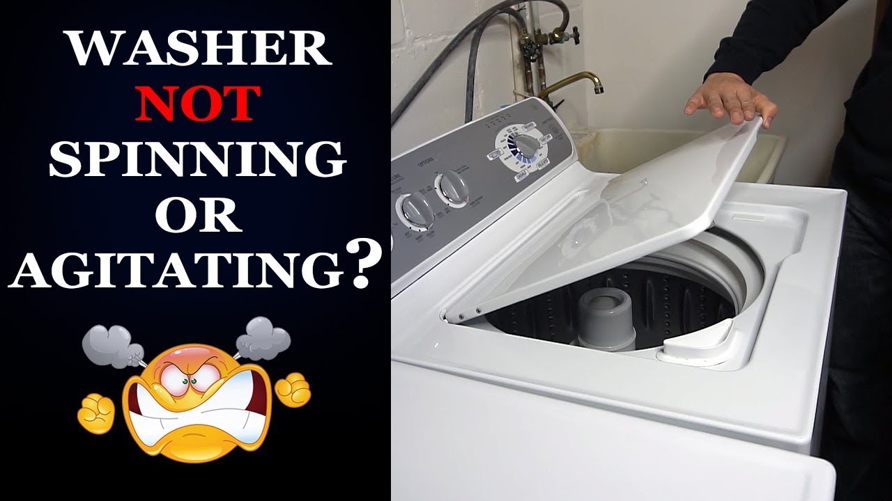 Washer Not Spinning - How to Reset Motor (Easy) - YouTube