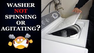 Washer Not Spinning  How to Reset Motor (Easy)