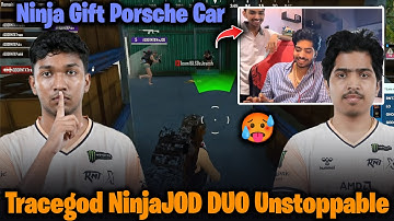 Tracegod NinjaJOD DUO Unstoppable🥵 RNTX Ninja Gift PORSCHE Car to PAIN😱 | RNTX Match Highlights