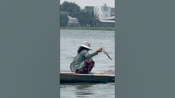 Thả lưới tôm càng xanh siêu to nguyên bầy kiếm tiền triệu #dacsanmiensongnuoc #food #fishing