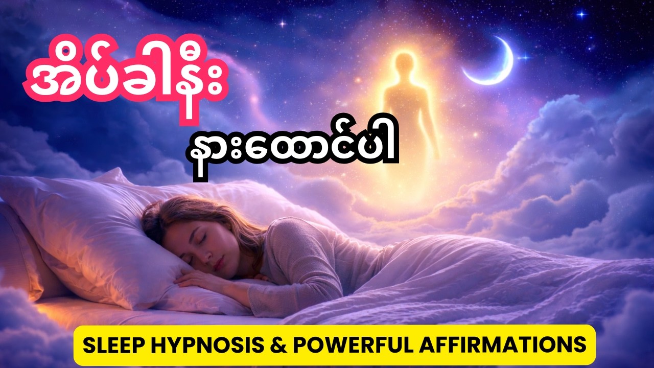 အိပ်ရင်း ကံကောင်းခြင်းတွေ ဖန်တီးနိုင်ဖို့ နဲ့ နှစ်နှစ်ခြိုက်ခြိုက်အိပ်ပျော်ဖို့  #asmrmyanmar