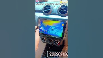 swift car Android music system install 🤘🤘 #car #viral #vishnu #caraccessories #shortsfeed