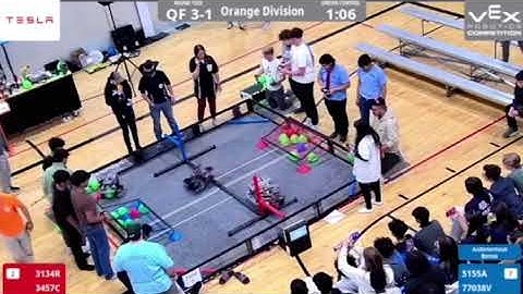 2024 CREATE U.S. Open Robotics Tournament- VRC HS Orange Division: QF 3-1