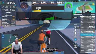 Zwift Level 100 reached - Finishing Route Chaser and The XP Express combined to level up.