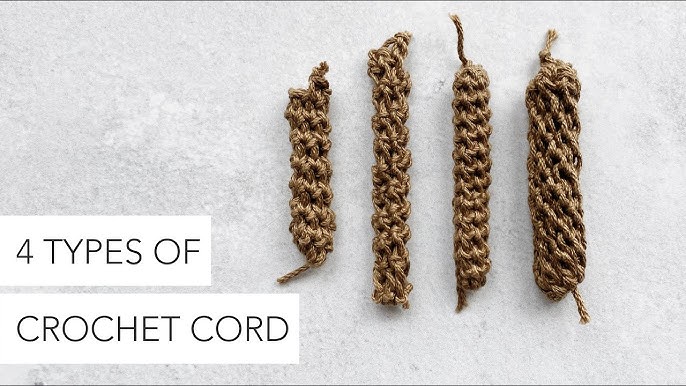 🧶Super Easy How to Crochet Bag Strap or Crochet a Cord Step by Step