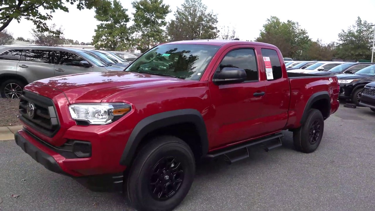 SX Package on 2020 Toyota Tacoma - Back in Black! - YouTube