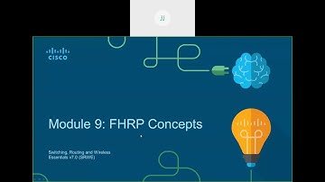 SRWE Module 9: FHRP Concepts